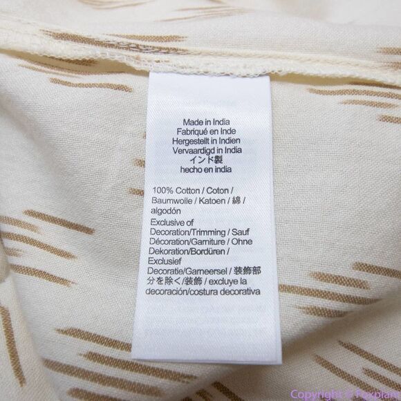 NEW Madewell Smocked Ruffle-Strap‎ Tank Top in Ikat, XL - Picture 10 of 16
